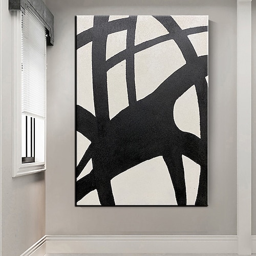 handgemaltes Ölgemälde, handgefertigte Wandkunst, beige Wabi-Sabi-Kunst, neutrales beige-schwarzes Gemälde, modernes beige-schwarzes Gemälde, beige-schwarze Textur, Kunst, Heimdekoration, fertig zum Image