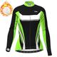 21Grams Damen Fahrradjacke Radjacke Radtrikot fahrradbekleidung Fahrradtrikot Langarm Winter Fahhrad Jacke Shirt mit 3 Gesäßtaschen MTB Mountain Rennrad warm Fleece-Futter warm halten Atmungsaktiv