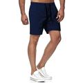 Herren Boardshorts Badeshorts Badehose Schwimmshorts Bademode Strandshorts Kurze Hosen Kordelzug Elastische Taille Bedruckt Feste Farbe Bedruckt Schnelltrocknend Draussen Knielänge Täglich Strand