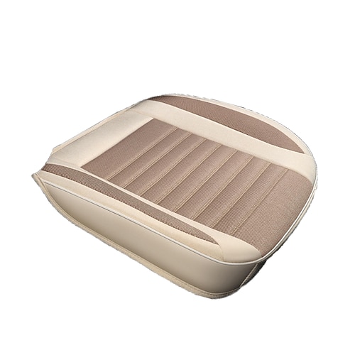 Autositzbezug, vollständiger Bezug, Flachskissen, Jahreszeiten, universell, atmungsaktiv, für die meisten viertürigen SUV-Limousinen, Ultra-Luxusautos Image