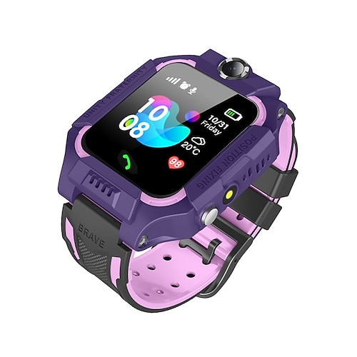 Q19 Smartwatch 1.44 Zoll Kinder-Smartwatch-Telefon Timer Anruferinnerung Kompatibel mit Android iOS IP 65 Kinder Herzschlagmonitor Information