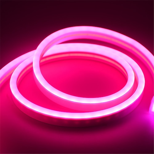 4m Neon Strip Lichter 360 LEDs 2835 SMD 6mm 1pc Warmweiß Weiß Rot Neujahrs wasserdicht zuschneidbar dekorativ 12 V Image