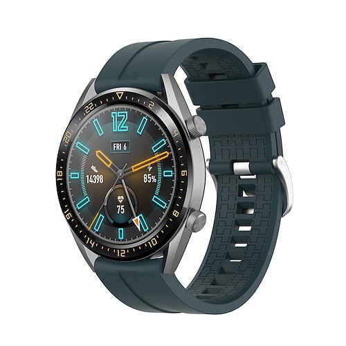 Uhrenarmband für Huawei Huawei Watch GT2 46mm Silikon Ersatz Gurt Atmungsaktiv Sportarmband Armband Image