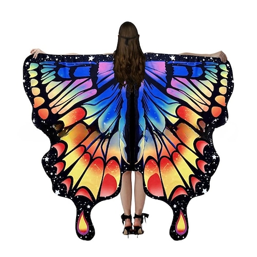 Flügel Maske Stirnband Märchen Schmetterling Lustiges Kostüm Erwachsene Damen Weihnachten Karneval Party Pride Parade Pride-Monat Verkleiden