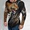 Herren Grafik Tiermotiv Leopard T Shirt T-Shirt Langarm T-Shirt 3D-Druck Rundhalsausschnitt Hemd Vintage Mode Designer Outdoor Lässig Täglich Braun Frühling Herbst Bekleidung S M L XL 2XL 3XL