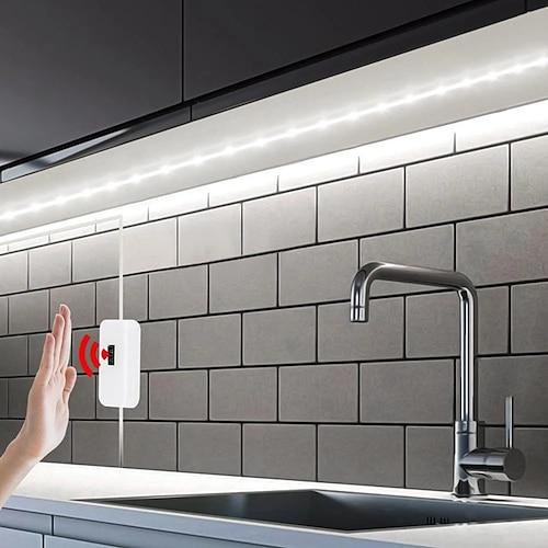 smart lampe sensor handscan led nachtlicht 5v usb led streifen wasserdicht band schlafzimmer hause küche kleiderschrank dekor