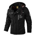 Herren Wanderjacke Parka-Jacke Windjacke für Wanderer Baumwolle Winter Draussen warm Windundurchlässig Winterjacken Unsichtbarer Reißverschluß in voller Länge Angeln Strand Camping / Wandern