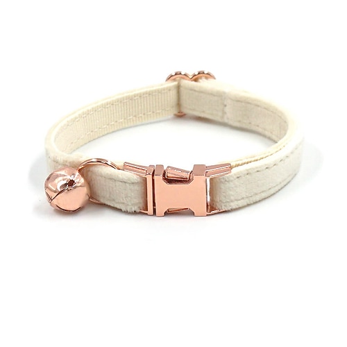 gravierte katze halsband bowknot zinklegierung schnalle glocke baby hund katze halsband bowknot katze halsbänder Image