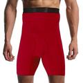 Herren Aktive Shorts Kompressionsshorts Kurze Sporthose Kurze Sporthose Sport Shorts Sport Ausgehen Wochenende Laufen Bequem Bauchkontrolle Glatt Kurz Gymnastik Sportkleidung Schwarz Weiß