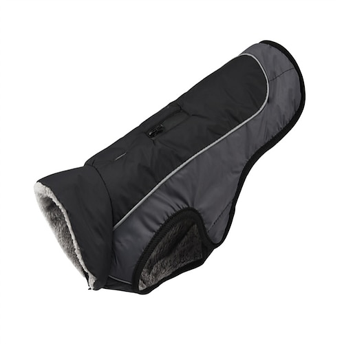 Hund Katze Weste Mode Party Winter Reflektierend Wasserdicht Atmungsaktiv Waschbar Bequem Weihnachten Halloween Outdoor Alltagstauglich Hundebekleidung for Bichon Frise Zwergspitz Baby Haustier Image