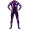 Glänzende Zentai-Anzüge Ganzkörperanzug Bodysuit Karnevalskostüm Ganzkörperanzug Herren Damen Sex Einfarbig Elasthan Latex Kostüm für Halloween Maskerade Erwachsene
