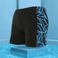 Herren Badeanzug Boardshorts Badeshorts Badehose Schwimmshorts Bademode Bedruckt Buchstabe Hai 3D Atmungsaktiv Schnelltrocknend Festtage Strand Schwimmbad Sexy Dehnbar 2 7 Niedrige Taillenlinie