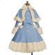 Inspiriert von Cosplay Dienstmädchenuniform Anime Cosplay Kostüme Japanisch Karneval Cosplay-Anzüge Langarm Kleid Umhang Für Damen