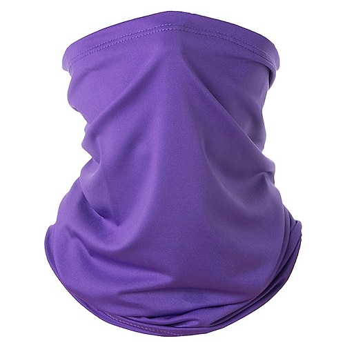 Kopfbedeckung Sturmhaube Halswärmer Sonnenschutz Schnelltrocknend Staubdicht Reflektierende Streifen Atmungsaktiv Fahhrad / Radsport Dunkelgrau grün fluoreszierend Gelb für Herren Damen Erwachsene Image