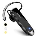 New Bee Bluetooth-Ohrhörer v5.0, kabelloses Freisprech-Headset mit Mikrofon, 24-Stunden-Fahr-Headset, 60 Tage Standby-Zeit für iPhone, Android, Samsung, Laptop, Trucker-Fahrer (Gold, Silber, Schwarz)