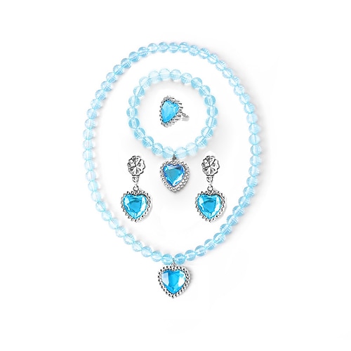 Jasmin Prinzessin Schmuck Kombination Kinder Neu Halloween COS Jasmin Kollektion Accessoires Weihnachtsgeschenk Image