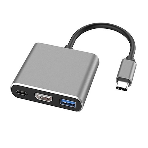 LITBest USB 3.0 USB C Naben 6 Häfen OTG USB-Hub mit HDMI 1.4 USB 3.0USB C USB3.0 1 Stromversorgung Für Image