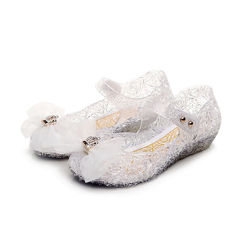 Schneekönigin Eisig Aschenputtel Prinzessin Elsa Maskerade Geleeschuhe Komfort Gelee for Mädchen Kinder Karneval Maskerade Image