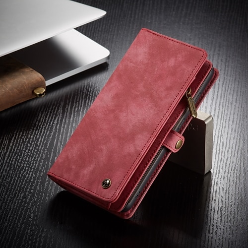 Handy Hülle Handyhüllen Für Samsung Galaxy S22 S21 Ultra Plus S20 A56 A36 A16 A55 5G A35 5G A25 A15 Brieftaschenhülle Reisverschluss Ständer Stoßfest PU-Leder Image