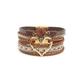 Armband Schmuck Retro Vintage Böhmische Boho PU-Leder Für Cosplay Herren Damen Modeschmuck Modeschmuck