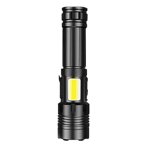 P70 Hand Taschenlampen Wasserdicht LED Sender Automatisch Beleuchtungsmodus inklusive USB-Kabel Wasserdicht Neues Design Einfach zu tragen Langlebig Camping / Wandern / Höhlenforschung Für den Image