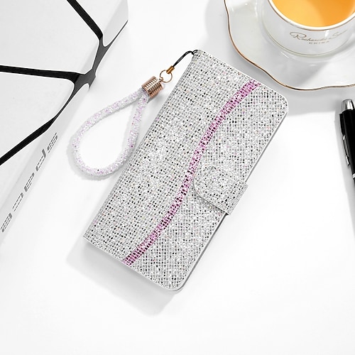 Handy Hülle Handyhüllen Für Samsung Galaxy S26 Ultra Plus S25 S23 S22 S21 FE S21 Ultra Plus S20 A14 A33 A13 Brieftaschenhülle Mit Ständer Magnetisch Vollschutz TPU PU-Leder Image