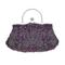 weiße Abend-Clutch mit Perlen für Damen – Vintage-Handtasche mit Paillettenstickerei für Hochzeiten, formelle Anlässe und Cocktailpartys