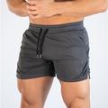 Herren kurze Sporthose Laufshorts kurze hosen Laufshorts Leichtathletik Kurze Hosen Kordelzug Gespleisst Kurze Hose Sportlich Sommer Atmungsaktiv Schnelltrocknend Weich Fitness Fitnesstraining Laufen