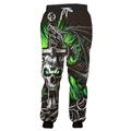 Halloween Schädel/Skelett Jogginghosen Jogginghose Anime Grafik Hosen Für Paar Herren Damen Erwachsene 3D-Druck Party Halloween