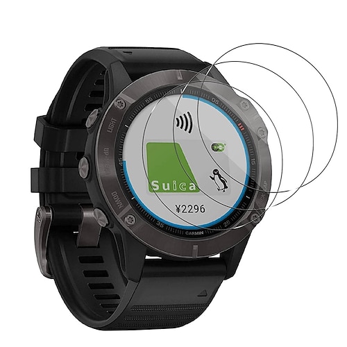 1 Stück 2 Stück 3 Stücke Beobachten Displayschutzfolie Kompatibel mit Garmin Fenix 7/7X / 7S Fenix 5s Fenix 5 Fenix 6 Fenix 6 pro Maximale Abdeckung Berührungsempfindlich Blasenfrei Hartglas Image
