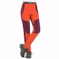 Damen Fleece gefütterte Hose wasserdichte Wanderhose schwarze Hose Softshellhose Winter Outdoor thermisch warm winddicht leicht elastischer Bund Hosen Armeegrün Burgund Orange Camping