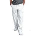 Herren Cargohose Cargohosen Jogginghose Trainingshose Jogginghose Jogger Hose Hosen Freizeithose Weite Hosen Feste Farbe In voller Länge Sports Outdoor Täglich Klassisch Brautkleider schlicht Lockere