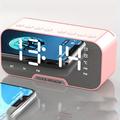 LITBest G10 Bluetooth Lautsprecher Bluetooth Mini Wecker Bluetooth-Lautsprecher Sprecher Für Handy