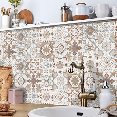 24/48 stücke wasserdichte kreative küche badezimmer wohnzimmer selbstklebende wandaufkleber wasserdichte mode graue fliesenaufkleber Image