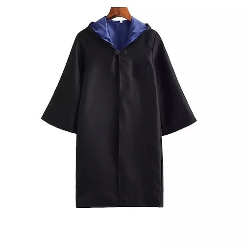 Zauberer Hexengewand Hogwarts Zauberwelt Kostüm Gryffindor Slytherin Ravenclaw Umhang Erwachsene Kinderfilm Cosplay Halloween Karnevalskostüm Image