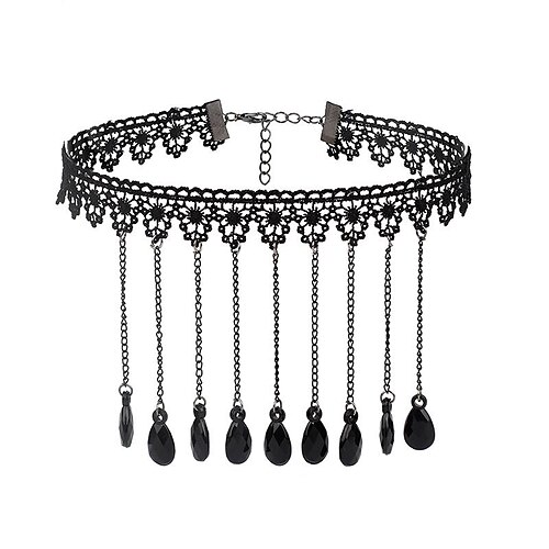 Halskette Schocker Halskette Schocker Punk Gothic Lolita Spitze Für Lolita Cosplay Damen Modeschmuck Modeschmuck Image