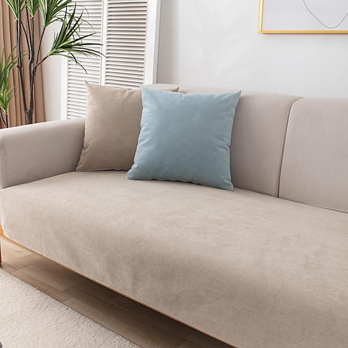 Couchbezüge wasserdichter Schnittsofabezug Bauernhaussofa Sitztuchmatte für Hunde Haustier, Pad-Schonbezüge für Zweisitzer, L-förmig, Sesselschutz, kratzfest (nicht im Set erhältlich) Image