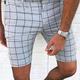 Herren Shorts Kurze Hosen Chino Bermuda Shorts Bermudas Arbeitsshorts Tasche Gitter Komfort Outdoor Täglich Ausgehen Modisch Strassenmode Weiß Marineblau