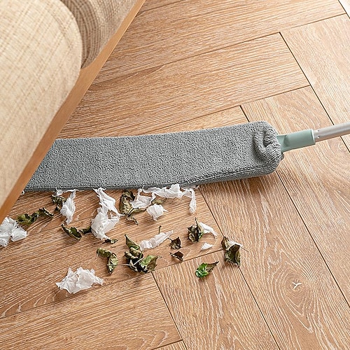 Abstand Staubentfernung Staubreinigungsartefakt langer Griff verlängerter Pinsel Staubwedel Bettunterseite Möbel sauberer elektrostatischer Staubhaushalt Image