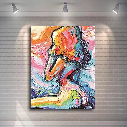 abstrakte Frau nackt Leinwand Malerei sexy Körper Kunst Leinwand Malerei Druck Sex Poster Wandkunst Bilder moderne Schlafzimmer Wohnkultur Image