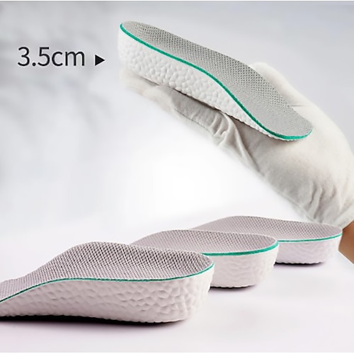 innenliegende erhöhungseinlage half pad eva atmungsaktiv und komfortabel unsichtbare erhöhungspolster fersendämpfung half pad einlegesohle zuschneidbar Image