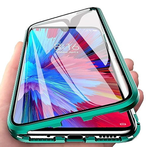 Handy Hülle Handyhüllen Für Samsung Galaxy S25 S24 S23 S22 S21 FE S21 Ultra Plus S20 A14 A34 A54 Ganzkörperhülle Magnetische Adsorption mit Displayschutz Magnetisch Vollschutz Transparent Gehärtetes Image