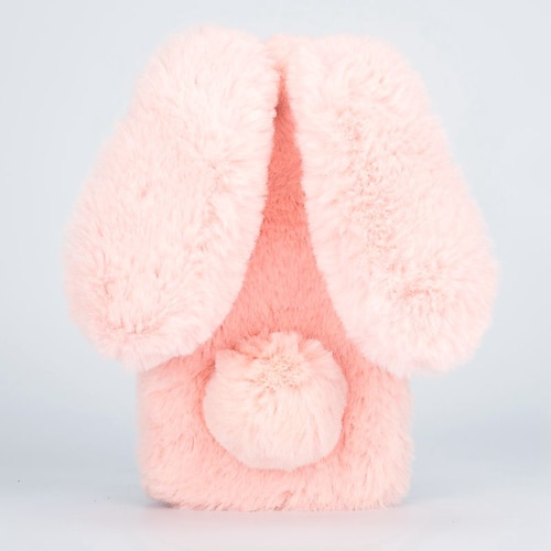 Handy Hülle Handyhüllen Für Samsung Galaxy S24 S23 S22 S21 Ultra Plus A34 A54 A32 A52 Rückseite Staubdicht Flauschige Stoßfest Kaninchen Plüsch TPU Image