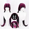 Anime Monster High Cosplay Draculaura Cosplay lange Perücke