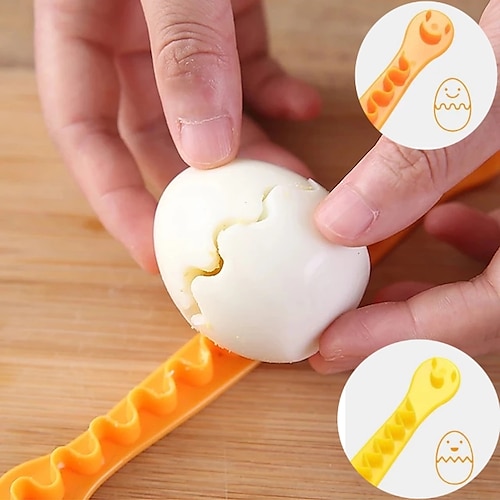 2 teile/satz phantasie geschnittene eier gekochte eier schneider hause gekochte eier kreative kochen werkzeuge Bento form küche Gadgets Zubehör cocina