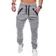 Herren Cargohose Cargohosen Cargohose Jogginghose Jogger Hose Hosen Freizeithose Kordelzug Elastische Taille Mehrere Taschen Einfarbig In voller Länge Täglich Baumwollmischung Klassisch Brautkleider