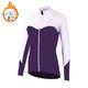 Damen Fahrradjacke damen winter Radjacke Winter warm halten Windundurchlässig Atmungsaktiv Rasche Trocknung Fahhrad Jacke Windbreaker Windjacke MTB Mountain Rennrad Radfahren in der Stadt Weiß