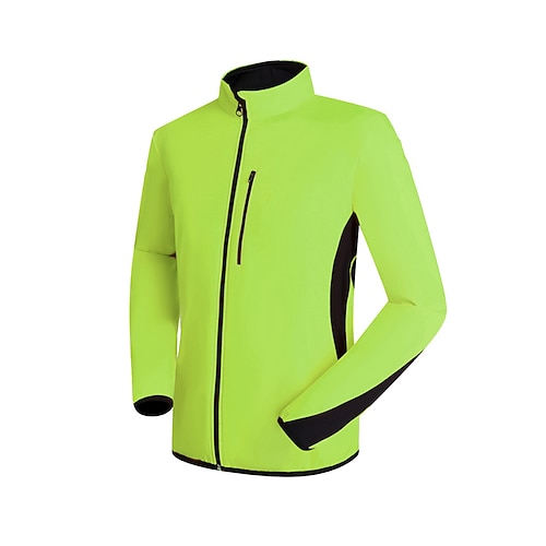 Herren Windjacke Radtrikot fahrradbekleidung Fahrradtrikot Fahrradjacke Radjacke Winter warm halten Warnschutz Reflektierend Wasserdicht Fahhrad Jacke Windbreaker Windjacke MTB Mountain Rennrad Image