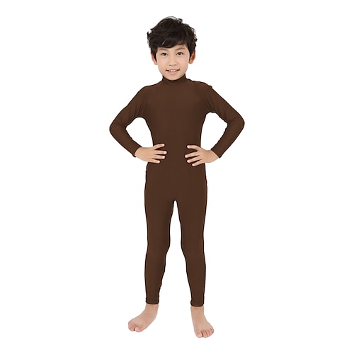 Overall Bodysuit Karnevalskostüm Ganzkörperanzug Kinder Jungen Mädchen Charme Gewöhnlich Sportlich N / A Lycra Spandex Kostüm für Formell Sport Outdoor Straße Neujahr Kinder Image