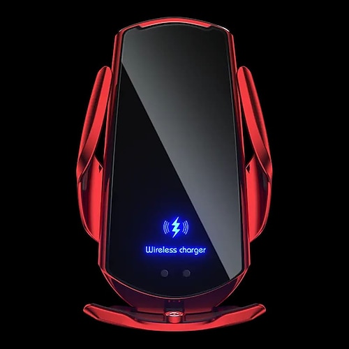 Q3 Auto kabelloses Ladegerät für Telefone - Intelligente Induktion automatisches Sensor Öffnen Schließen magnetisches Laden Image